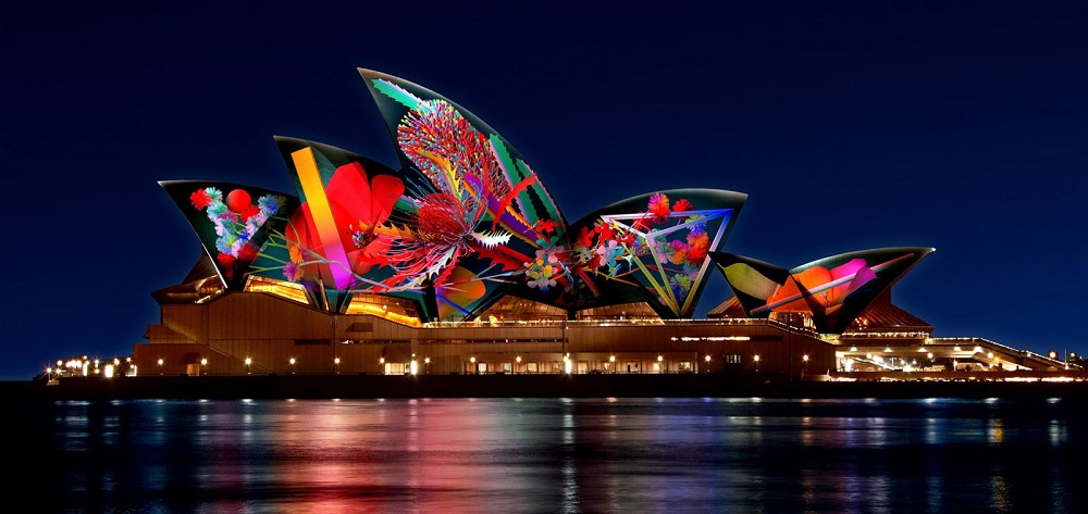 Lighting of the Sails.